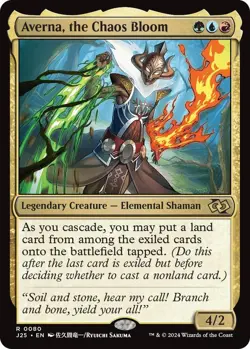 MTG Foundations: Jumpstart - Averna the Chaos Bloom (Anime Art) - Image 2