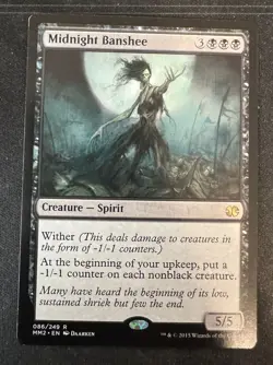 Midnight Banshee Modern Masters 2 2015 Edition Magic the Gathering MTG - Image 1