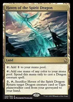MTG HAVEN OF THE SPIRIT DRAGON EXC DRAGON SPIRIT REFUGE DRAGON - Image 2