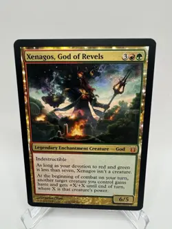Magic The Gathering MTG Born Of The Gods #156 Xenagos, God Of Revels - Image 1