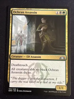 1x Ochran Assassin (194) Guilds Of Ravnica LP MTG Magic the Gathering x1 MKE - Image 3