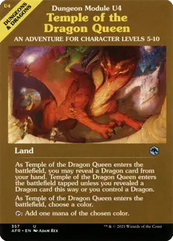 1x Temple of the Dragon Queen (Module) - NM - Forgotten Realms - SPARROW MAGIC - Image 2