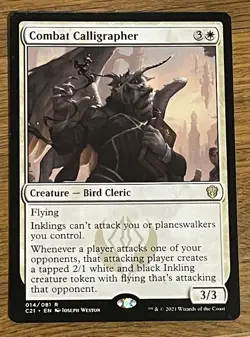 Combat Calligrapher - Magic The Gathering - Image 3