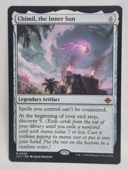 MTG The Lost Caverns of Ixalan Chimil, the Inner Sun Foil 0249 NM Mythic - Image 1