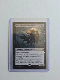 Bloodthirsty Conqueror - Foundations - NM - MTG Magic - Mythic - Creature - Image 1