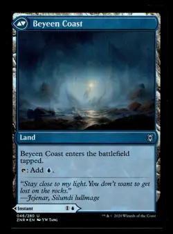 MTG Zendikar Rising *FOIL* U Beyeen Veil Beyeen Coast #046 - Image 4
