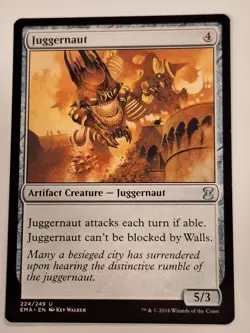 Juggernaut - Eternal Masters - Magic the Gathering MTG Nice! - Image 1