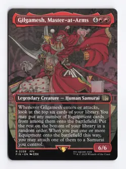 Gilgamesh, Master-at-Arms (Borderless) 0338 (R) MTG Final Fantasy (FIN) (EN) - Image 1