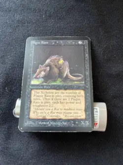 Magic the Gathering Plague Rats X3 Alpha LP to MP h - Image 13