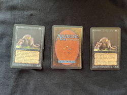 Magic the Gathering Plague Rats X3 Alpha LP to MP h - Image 15