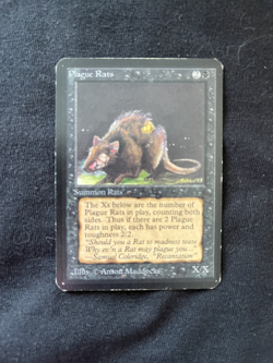 Magic the Gathering Plague Rats X3 Alpha LP to MP h - Image 17