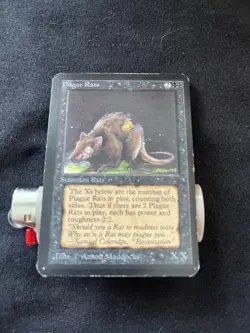 Magic the Gathering Plague Rats X3 Alpha LP to MP h - Image 5