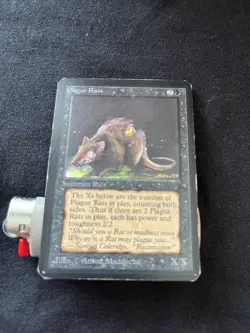 Magic the Gathering Plague Rats X3 Alpha LP to MP h - Image 9
