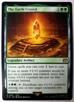 MTG Final Fantasy - The Earth Crystal - Rare - 0184 NM - Image 2
