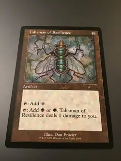MTG Secret Lair #1059 Talisman of Resilience NM - Image 1