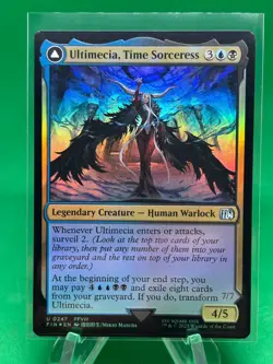 Ultimecia, Time Sorceress Final Fantasy Uncommon Foil #247 Magic the Gathering - Image 3