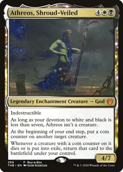 Athreos, Shroud-Veiled - Buy-a-Box Promo THB NM MTG - Image 2