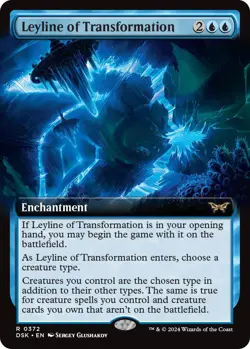 Leyline of Transformation (Extended Art) Duskmourn: House of Horror Regular - Image 1