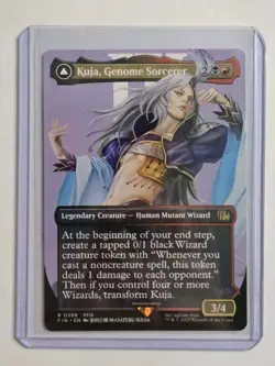 Kuja, Genome Sorcerer - 399 - Magic: Final Fantasy MTG - Borderless - Rare - Image 3