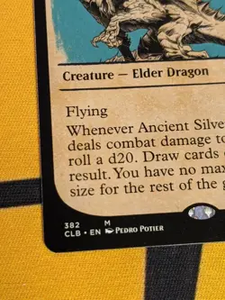Ancient Silver Dragon #382(Showcase) Commander Legends: Battle for Baldur's Gate - Image 5