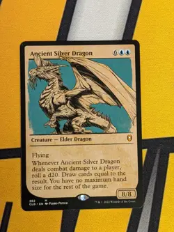 Ancient Silver Dragon #382(Showcase) Commander Legends: Battle for Baldur's Gate - Image 7