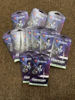 Magic The Gathering MTG Duskmourn House of Horrors Play Booster Lot Of 12 Packs - Image 4