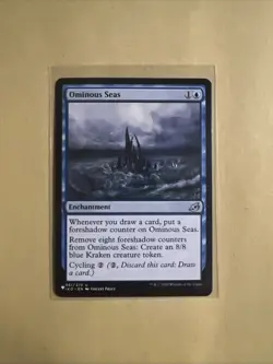 MTG Ominous Seas IKO 061/274 U NM The List Regular - Image 1