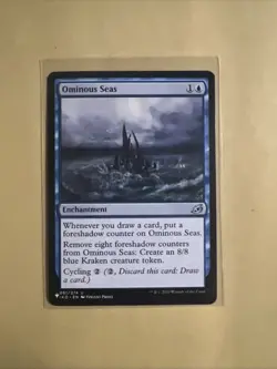 MTG Ominous Seas IKO 061/274 U NM The List Regular - Image 2