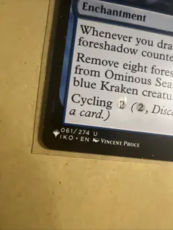 MTG Ominous Seas IKO 061/274 U NM The List Regular - Image 9