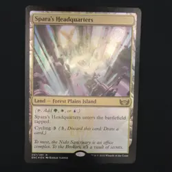 Spara's Headquarters FOIL MTG Streets of New Capenna Rare 257 NM - Image 7