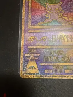 Ancient Mew I " NINTEDO " Error Movie Promo Pokemon Card 1999 Japanese 7576555 - Image 5