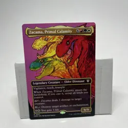 Zacama, Primal Calamity (Borderless) Commander Masters Regular - Image 1