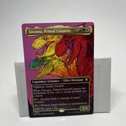 Zacama, Primal Calamity (Borderless) Commander Masters Regular - Image 3