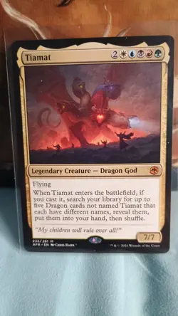 MTG Tiamat AFR #235 - Image 1