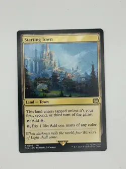 Starting Town Final Fantasy 0289 Regular MTG Magic the Gathering - Image 1