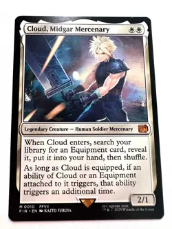 Cloud, Midgard Mercenary - Mythic Rare - NM/Mint Condition MTG Free Shipping!!! - Image 2