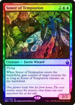 Sower of Temptation FOIL Battlebond NM Blue Rare MAGIC GATHERING CARD ABUGames - Image 1