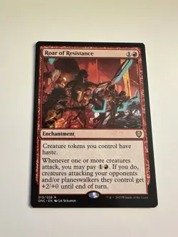 Roar of Resistance Commander: Phyrexia: All Will Be One Regular 15 Red - Image 2