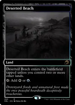 Deserted Beach (Innistrad: Double Feature #260) | Lightly played - Image 1