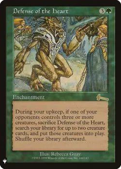 MTG Defense of the Heart, NM-Mint, English The List Reprints - Image 1