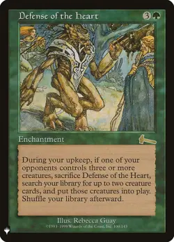 MTG Defense of the Heart, NM-Mint, English The List Reprints - Image 2