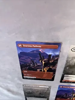 4x Blightstep Pathway (Borderless) Kaldheim Regular Rare 291 - Image 2