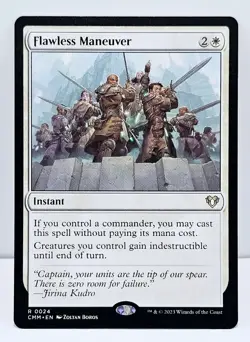 Flawless Maneuver - Commander Masters - Instant Rare White MTG - Image 1