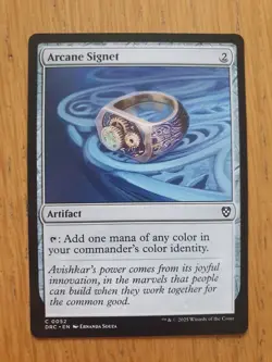 Mtg Arcane Signet - Aetherdrift Commander - Image 1