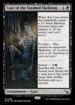 MTG Case of the Stashed Skeleton [Murders at Karlov Manor, Near Mint] - Image 2