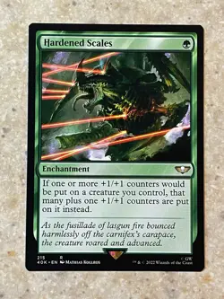 MTG NM Hardened Scales [Warhammer 40K] - Image 1