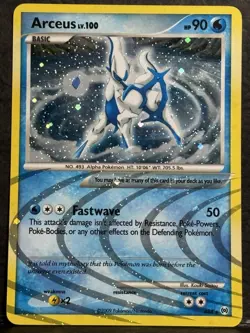 Arceus - AR4 - Platinum Arceus Holo Rare Pokemon Card - LP - Image 1