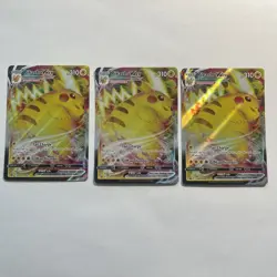 3x - Pikachu VMAX - SWSH286 - Pokemon Promo Sword & Shield Ultra Rare Card - NM - Image 1