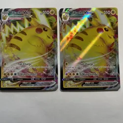 3x - Pikachu VMAX - SWSH286 - Pokemon Promo Sword & Shield Ultra Rare Card - NM - Image 2