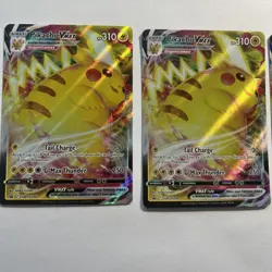 3x - Pikachu VMAX - SWSH286 - Pokemon Promo Sword & Shield Ultra Rare Card - NM - Image 3